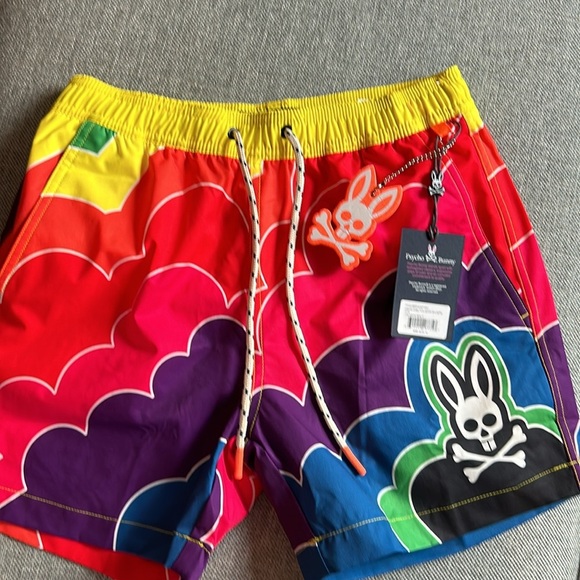 PSYCHO BUNNY Chelton Swim Trunks Size XXS - Picture 11 of 16